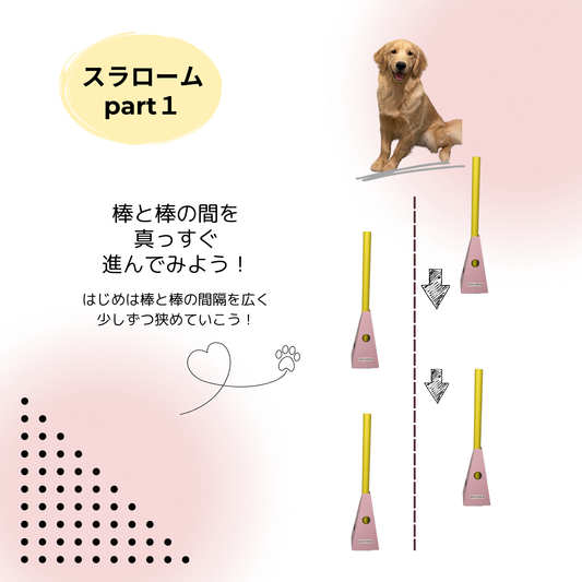 【遊び方】スラロームpart１